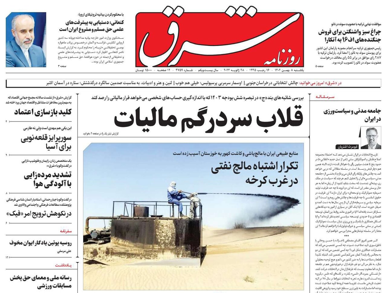 قلاب مالیاتی گیج