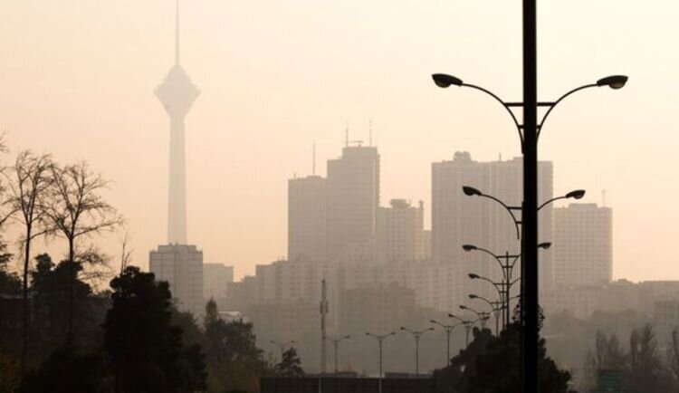 شاخص آلودگی هوای تهران به تفکیک مناطق امروز یکشنبه یکم بهمن + وضعیت