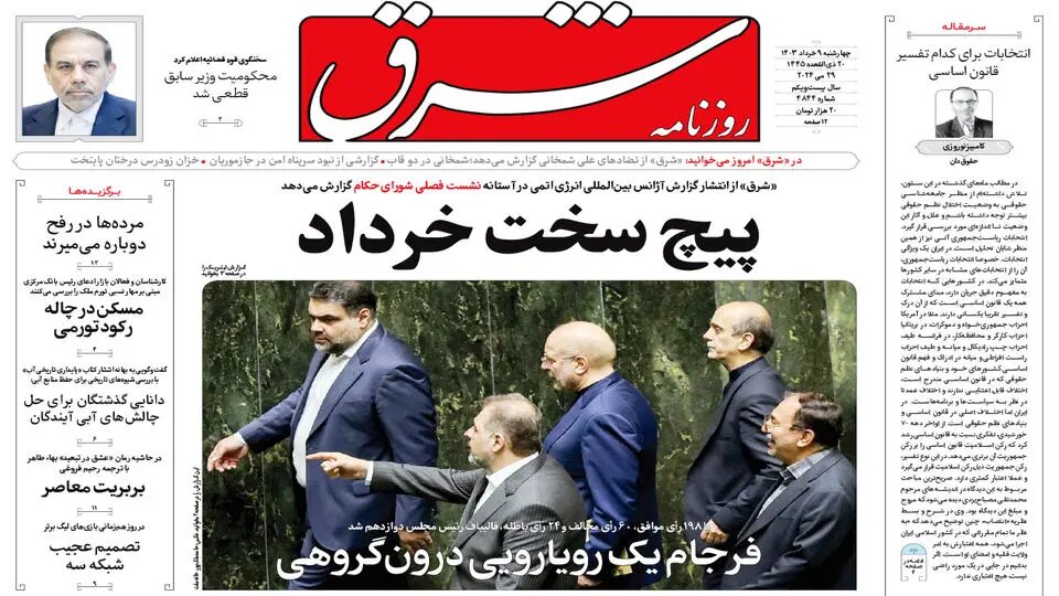 پیچ سخت ژوئن