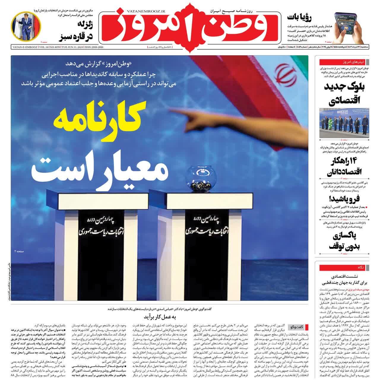 رکورد استاندارد است