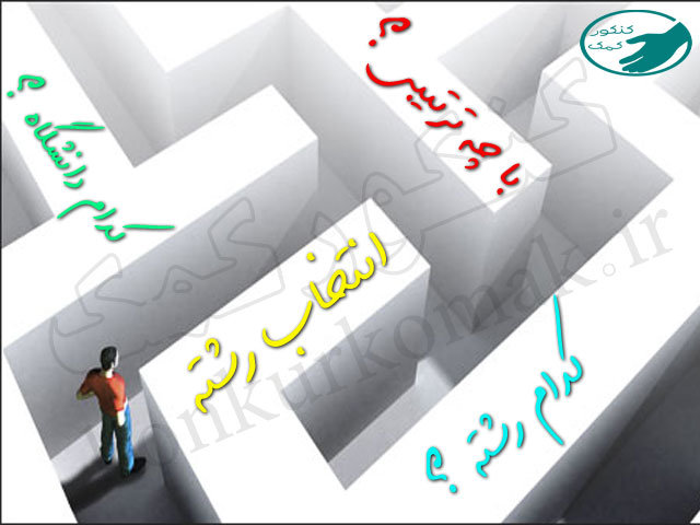 چگونه رشته صحیح و اصولی را انتخاب کنیم؟