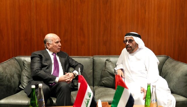 وزیر امور خارجه عراق و مشاور خارجی امارات متحده عربی در مورد مذاکرات ایران -us / فد حسین: گفتگو هنوز بهترین راه برای حل و فصل اختلافات و جلوگیری از تنش است