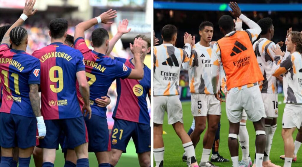 نبرد لالیگا نبرد / بارسلونا و رئال مادرید در حاشیه تیغ