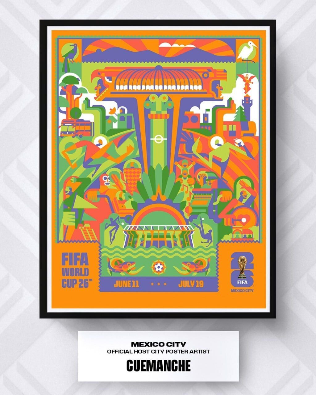 رونمایی رسمی از اولین پوسترهای جام جهانی ؛