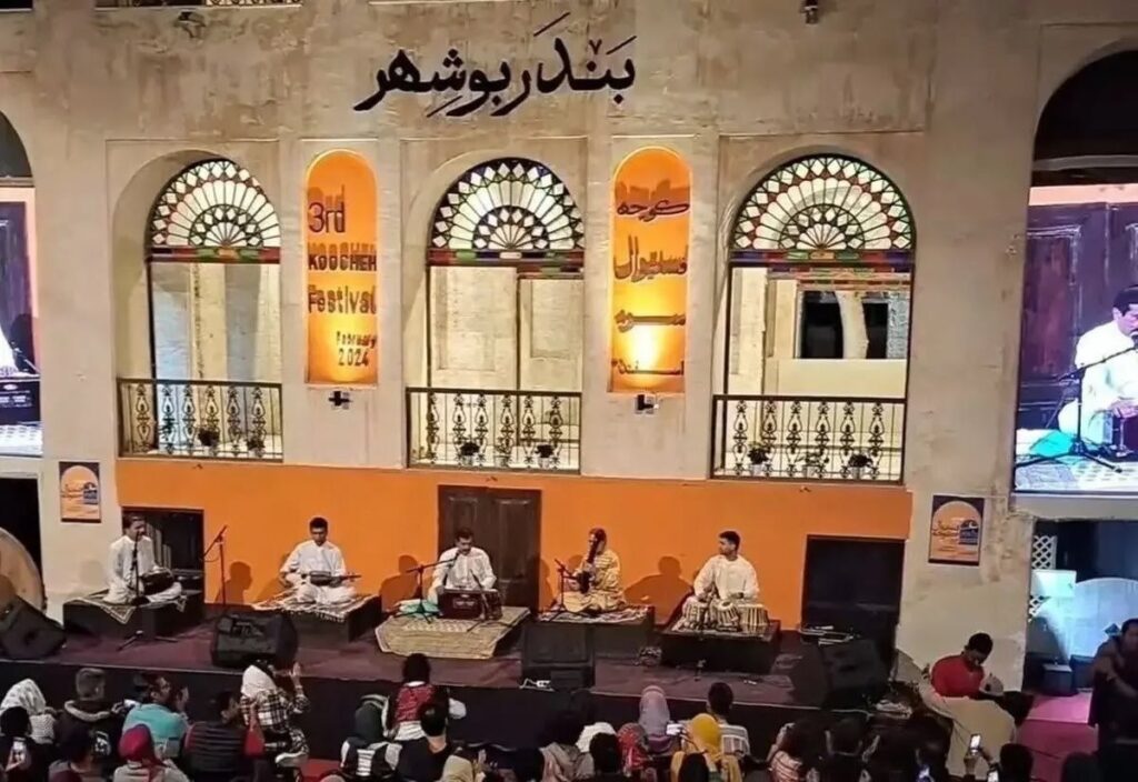تصاویر شب اول کوچه در بوشر