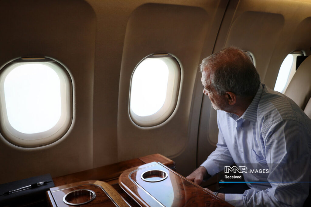 حضور رئیس جمهور در بندر شهید رجایی