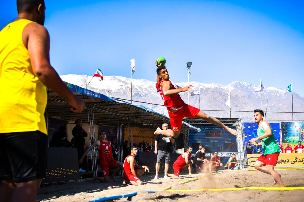 بازی های تیم هندبال ساحلی ایران در آسیا اعلام کرد