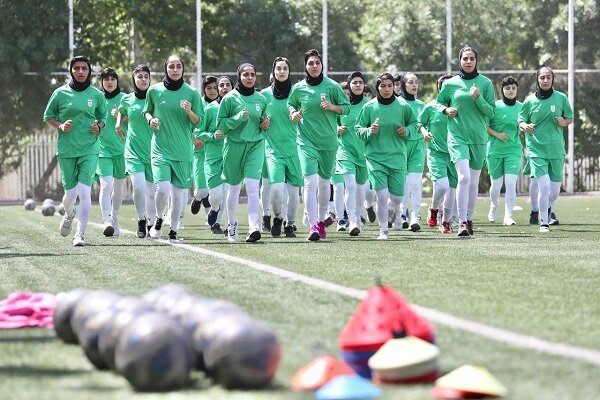 اردوگاه آمادگی تیم ملی فوتبال بانوان آغاز شد