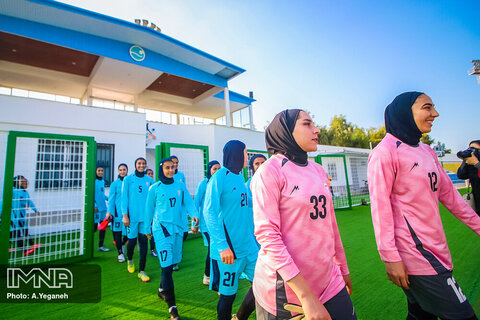 اردوگاه آمادگی تیم ملی فوتبال بانوان آغاز شد