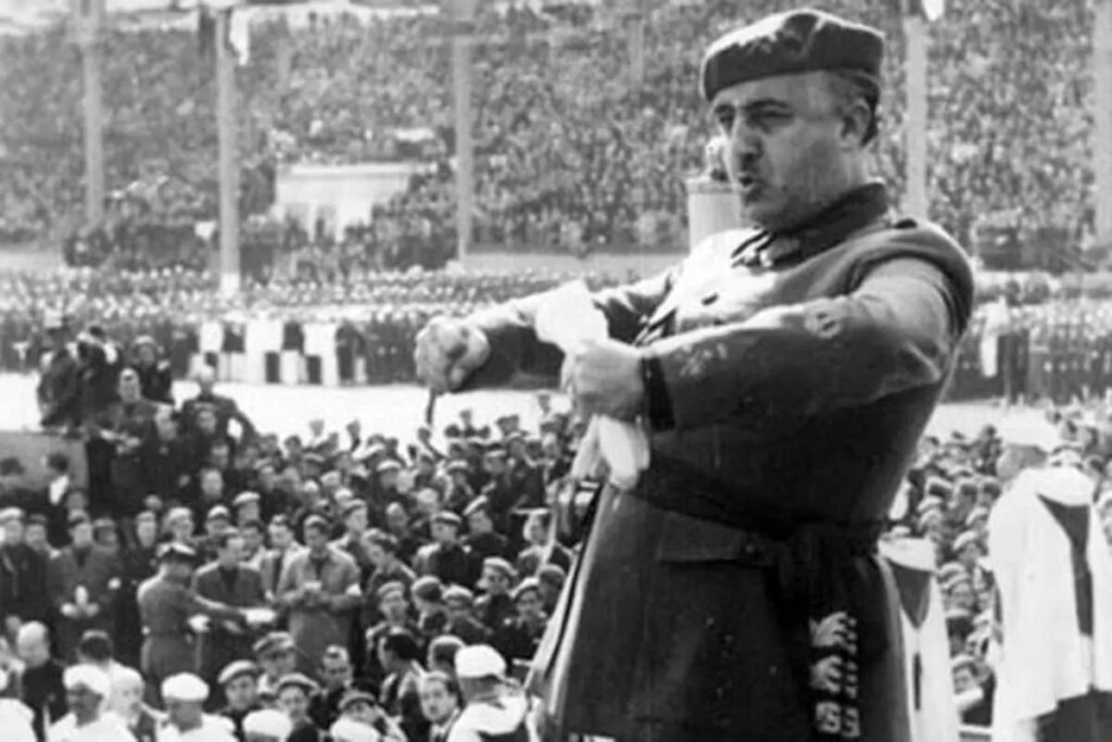 (تصویر) دیکتاتور اسپانیایی در جنگ جهانی دوم