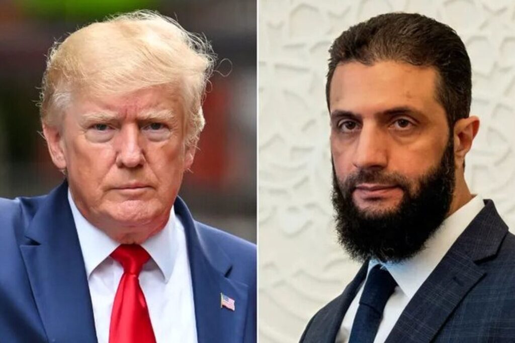 آکسیوس: انتظار می‌رود که فردا ترامپ و الجولانی دیدار کنند