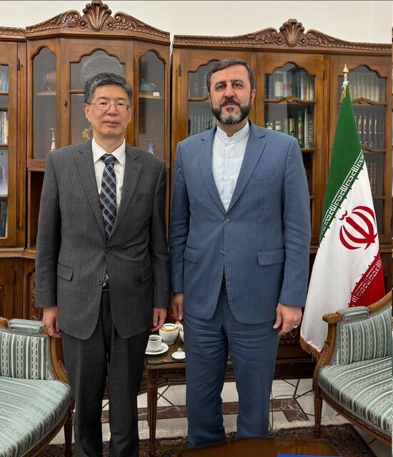 غاریب آبادی و سفیر چین در تهران