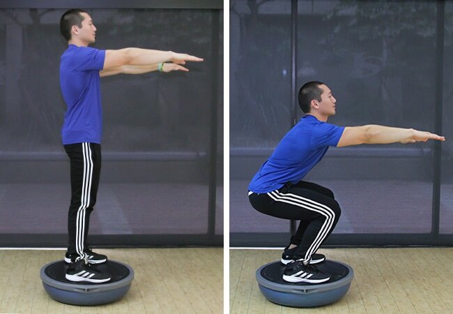 تناسب اندام با بوسوبال در خانه