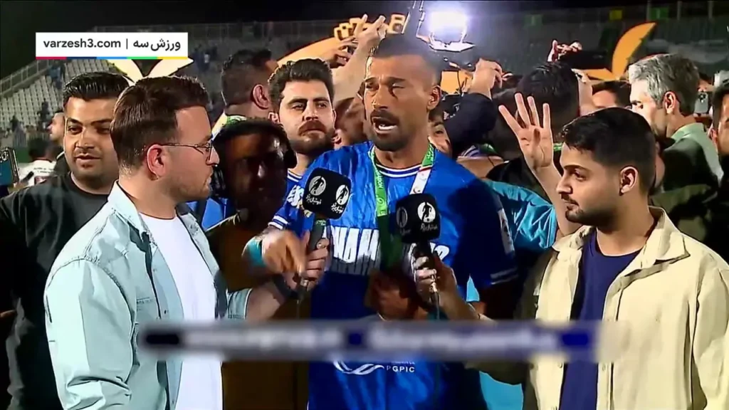 ببینید؛ دلخوری رامین رضاییان از استقلالی‌ها با چاشنی خداحافظی