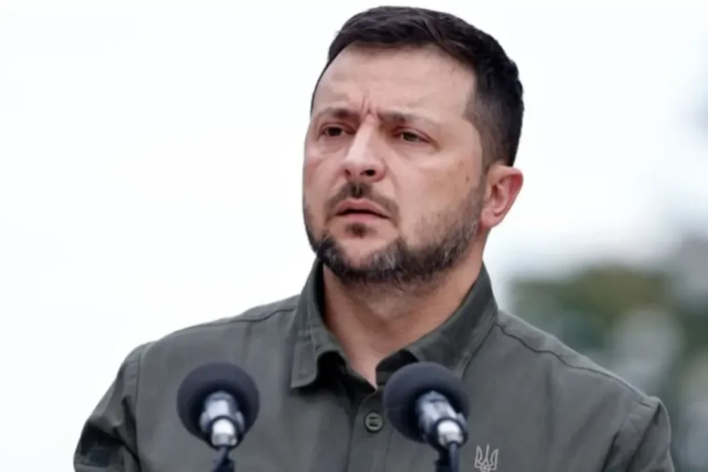 زلنسکی خواستار تحریم‌ روسیه شد