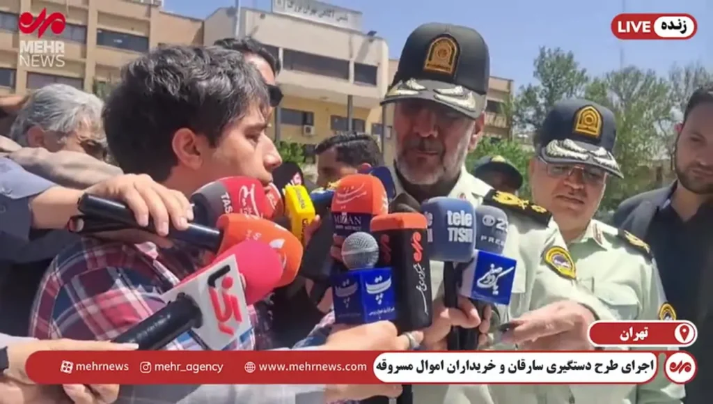 سارقان پایتخت چگونه در چند ثانیه پلاک خودروی خود را تغییر می دهند؟