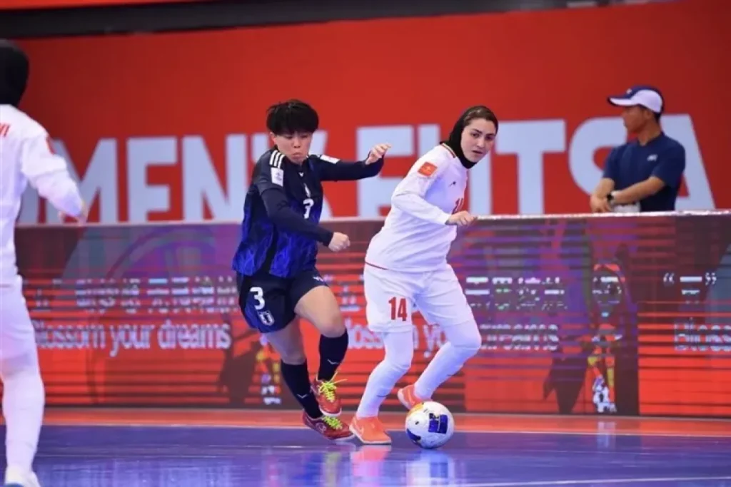 ناکامی تیم فوتسال بانوان از رسیدن به فینال باشکست برابر ژاپن