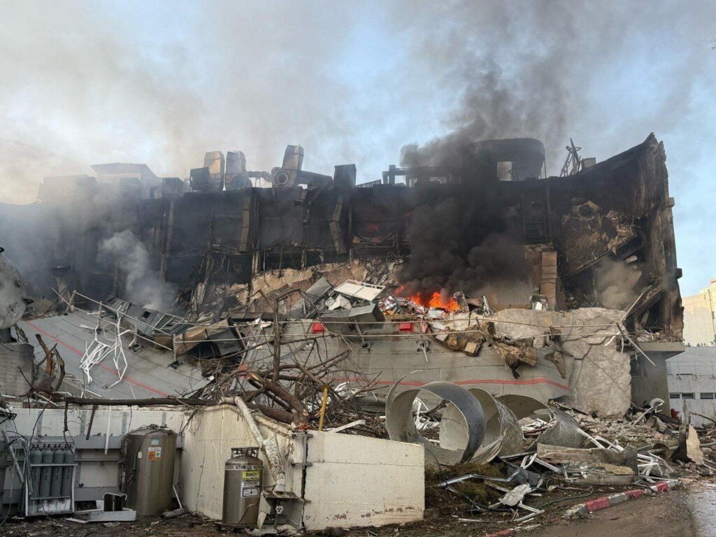 عکس/ وضعیت فعلی موسسه وایزمن اسرائیل که هدف حمله ایران قرار گرفت