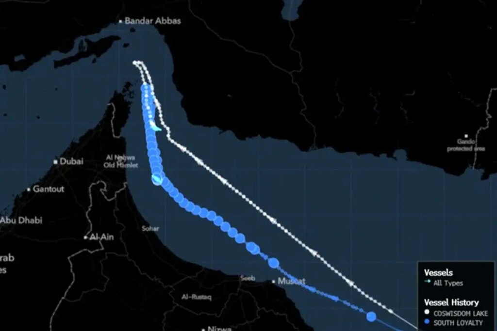 دو تانکر غول پیکر دیگر از تنگه هورموز فرار می کنند