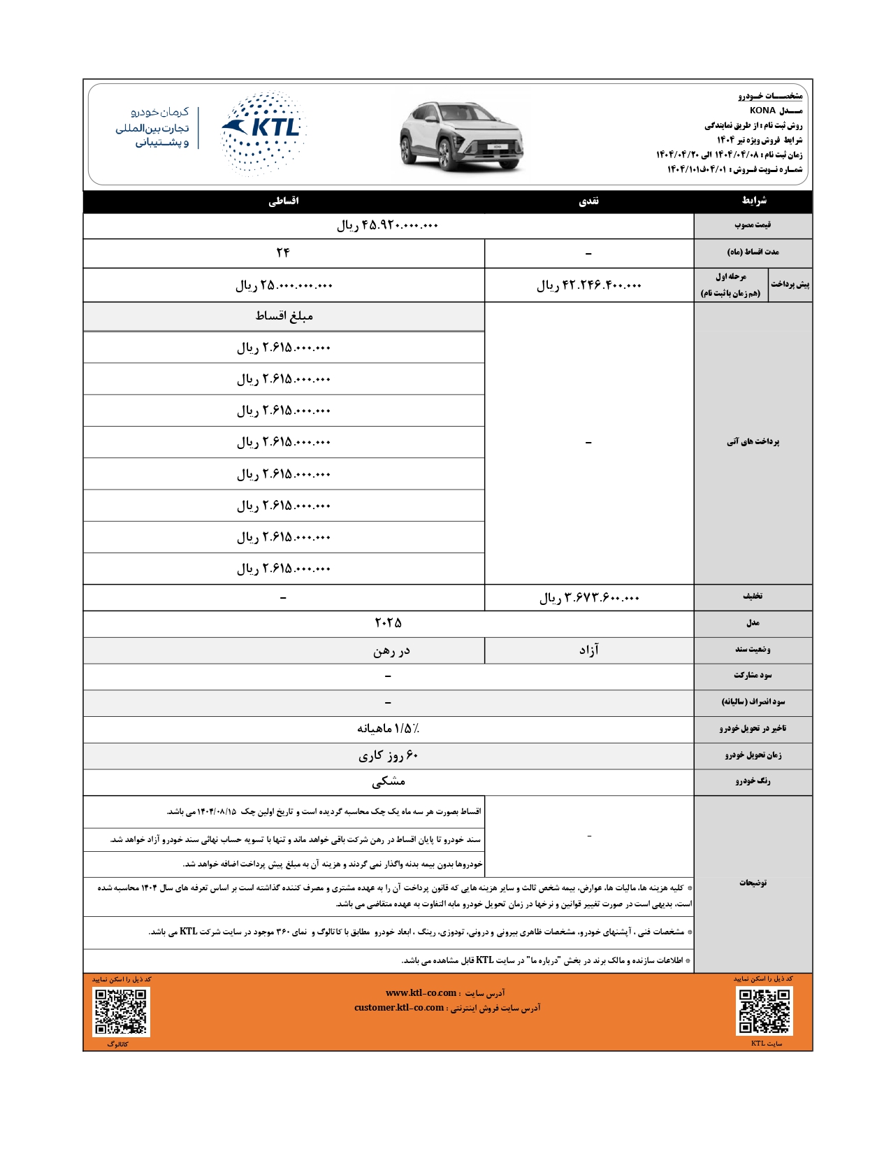 Hyundai Kuna Model 1 / خرید ماشین کره ای با شرایط مختلف پرداخت