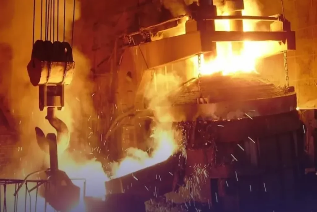 انفجار در کارخانه فولاد نطنز + ویدئو