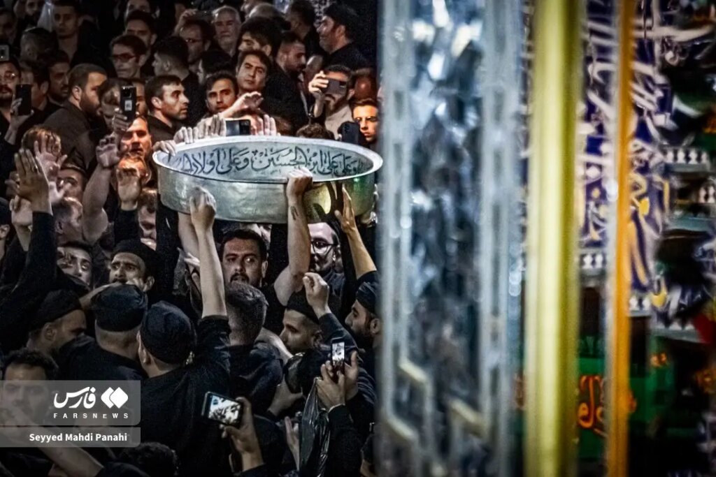 تصاویر؛ آیین سنتی طشت‌گذاری در اردبیل