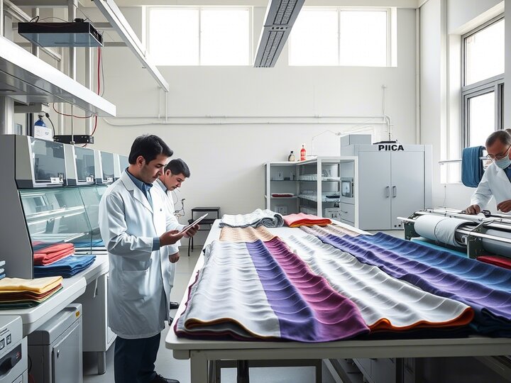 تولید پارچه فتودی و ضد باکتریایی در ایران