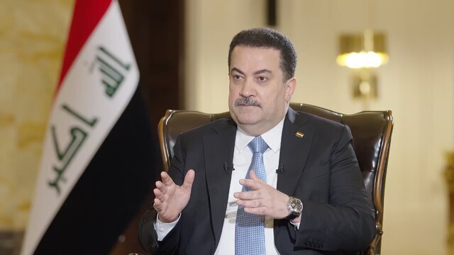 نخست‌وزیر عراق: تمایلی جدی از سوی دولت ایران برای دستیابی به توافقی با آمریکا که نگرانی‌های جامعه‌ جهانی را در نظر بگیرد، وجود دارد / [در جریان حمله رژیم صهیونیستی] تماس‌های ما با ایالات متحده بر این محور متمرکز بود که ایران آماده است پای میز مذاکره بنشیند به شرط توقف تجاوز؛ این موضع مثبت ایران در ساعات اولیه‌ آغاز تجاوز بود