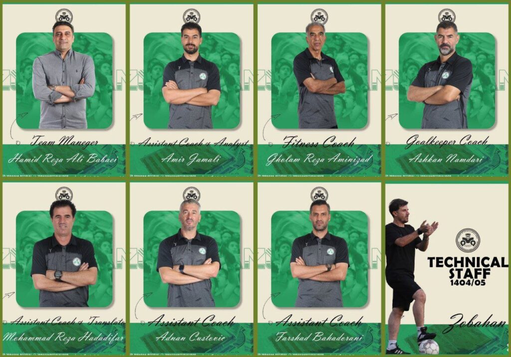 مدیریت و مدیریت تیم فنی و دوربین تیم فنی + عکس