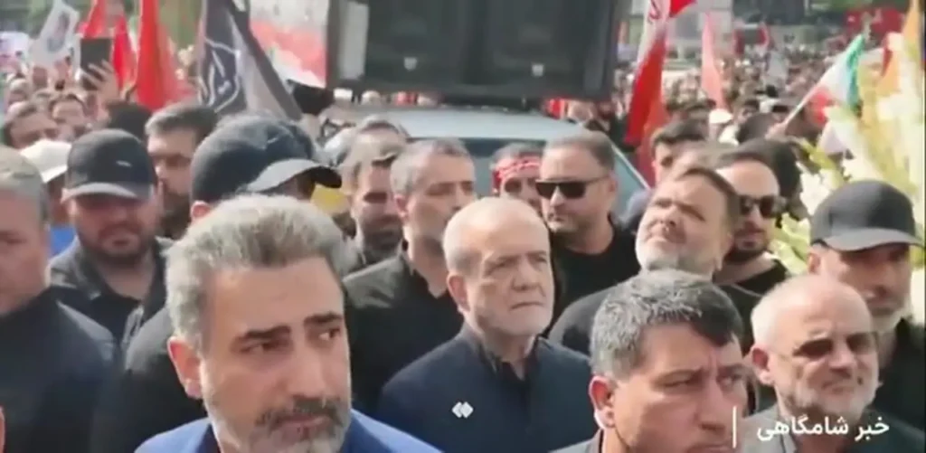 لحظه حمله اسرائیل به جلسه شورای عالی امنیت ملی