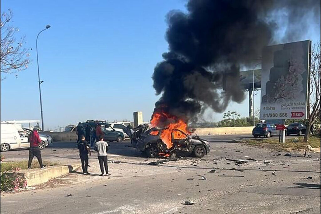 حمله پهپادی رژیم صهیونیستی به یک خودروی دیگر در جنوب لبنان