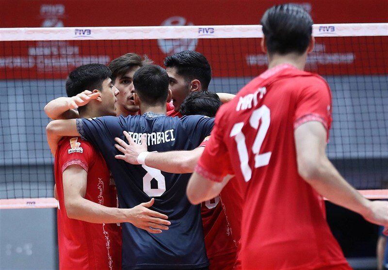 بازیکنان جوان والیبال ایران