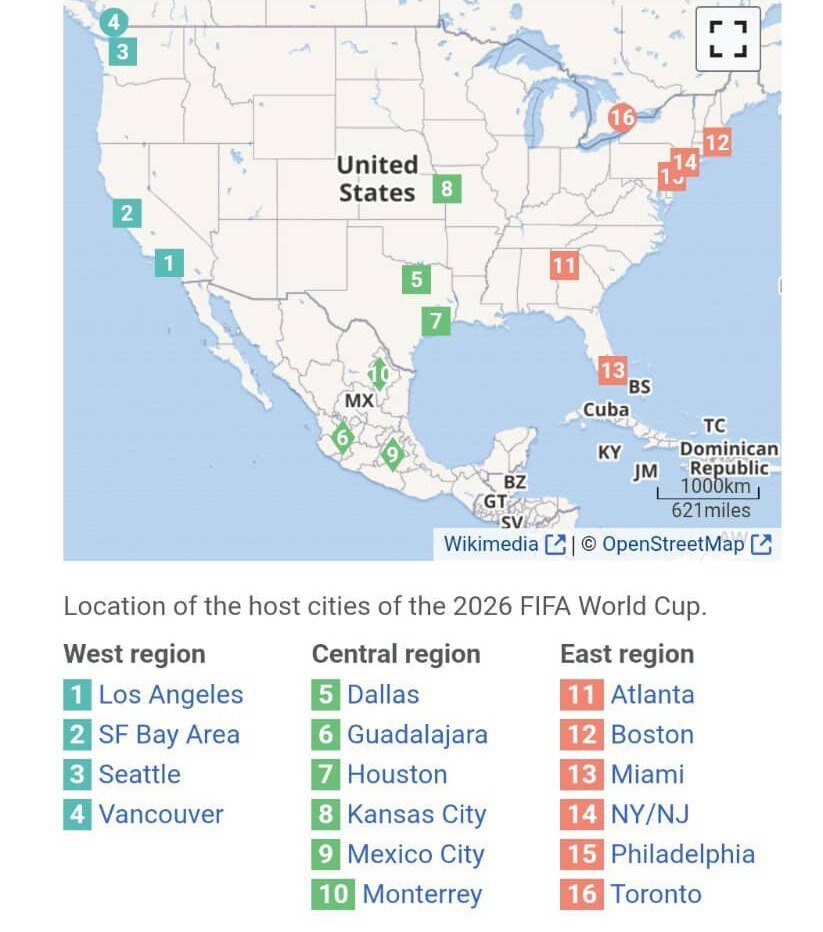در کدام کشورها آخرین میزبان جام جهانی میزبان / ایران است؟