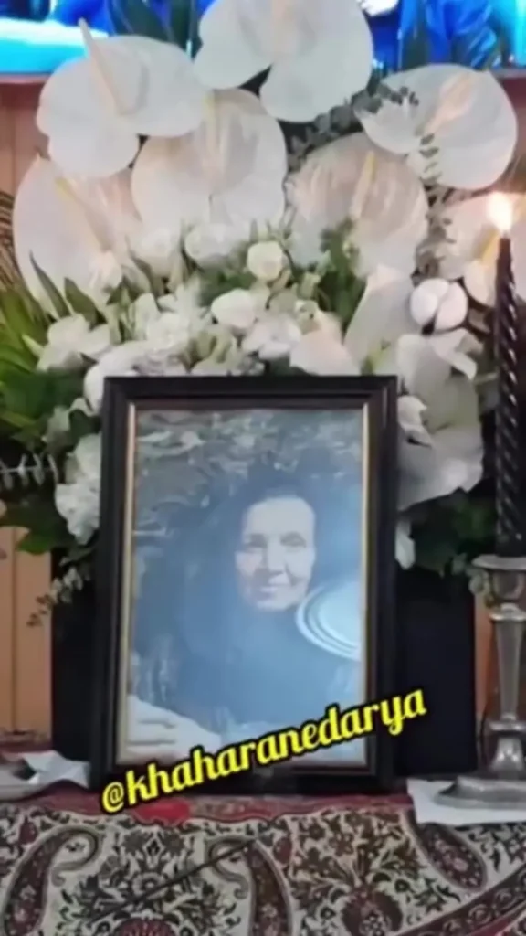 حضور عوامل پایتخت و جمعی از بازیگران در مراسم ترحیم مادر ریما رامین‌فر