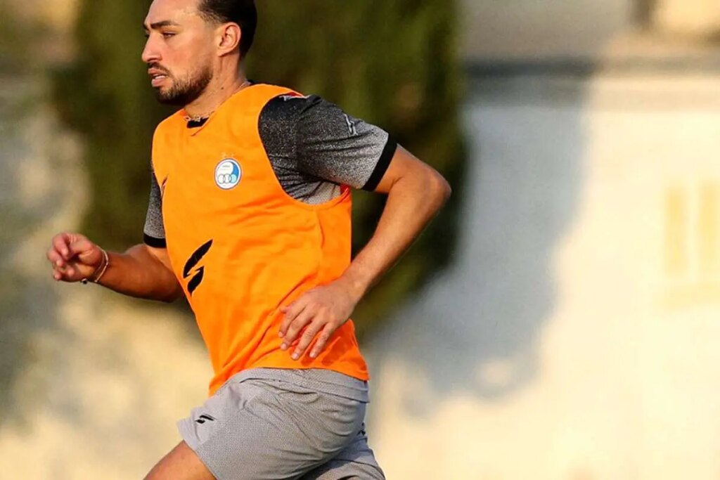 اولین دیدار مونیر آل -هادی با ساپینتو در تمرین استقلال