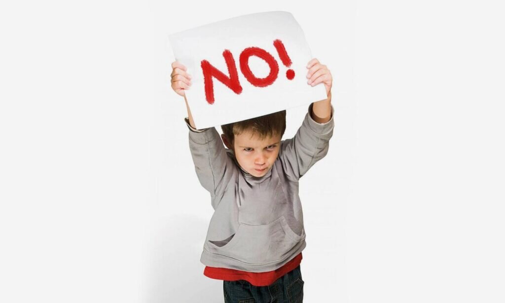 نه گفتن مهارت حیاتی برای سلامت روانی کودکان