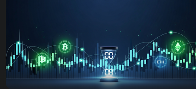 تصویر چندین ارز دیجیتال بر روی چارت