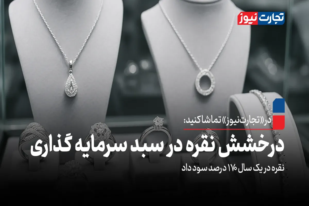 درخشش نقره در سبد سرمایه گذاری / نقره در یک سال 170 درصد سود داد! + ویدئو