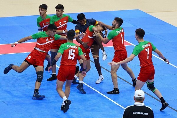 پسران کبادی ایران نایب قهرمان آسیا شدند