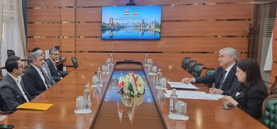 دیدار وزیر دارایی تاجیکستان با رئیس سازمان بورس اوراق بهادار