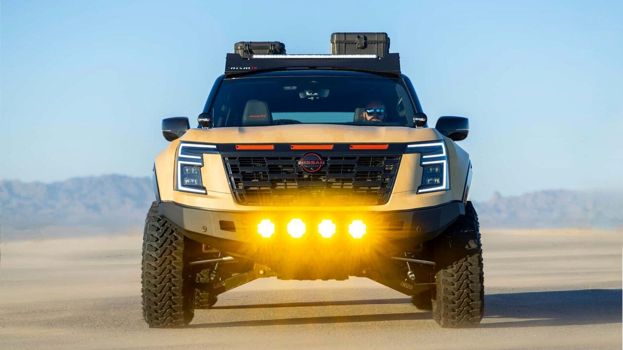 نیسان پاترول تهاجمی تر از همیشه است / غول صحرا وارد می شود / عکس