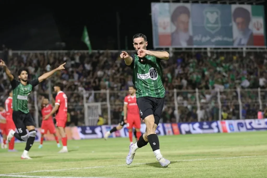 شکست پرسپولیس در هفته هفتم لیگ برتر فوتبال برابر خیبر خرم‌آباد