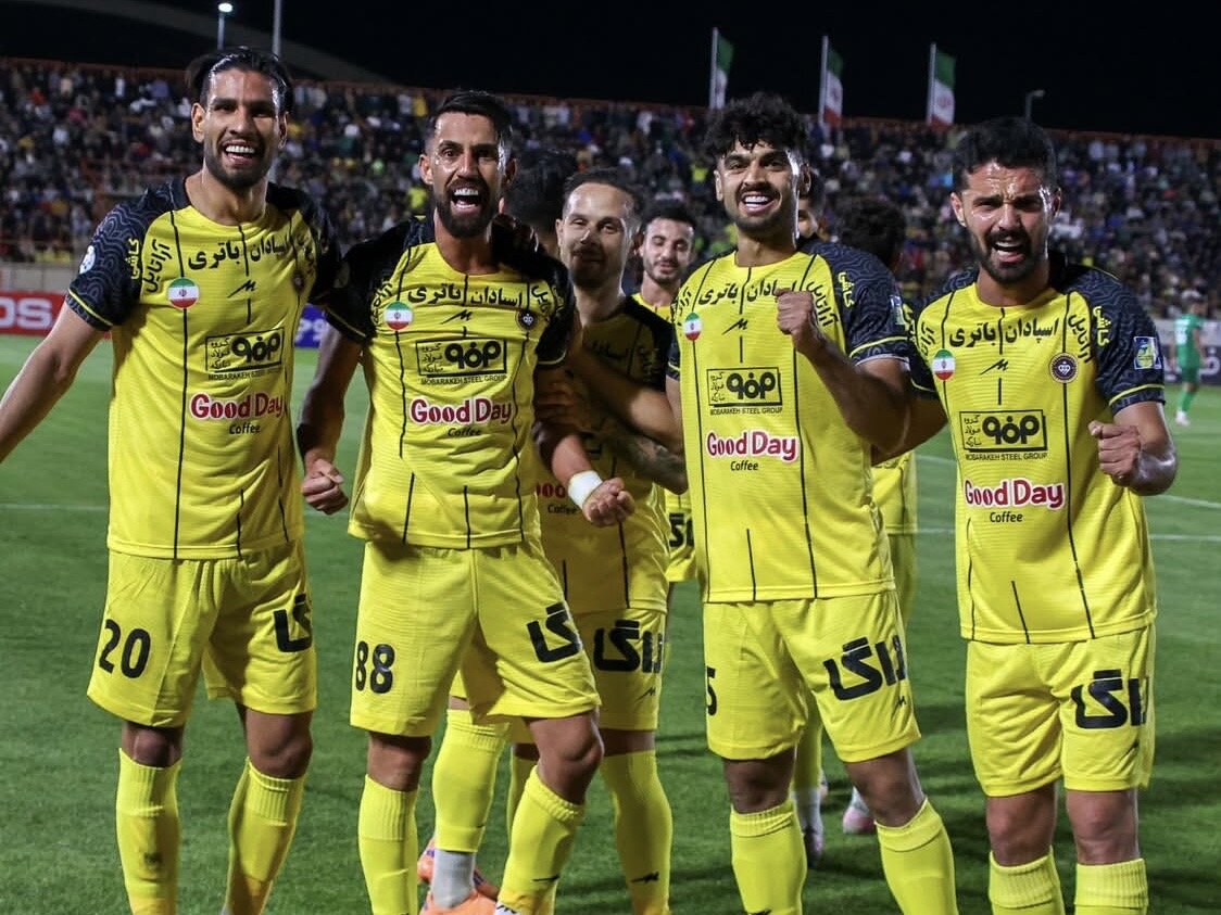 پخش زنده بازی سپاهان و آحال ترکمنستان از تلویزیون و آنلاین