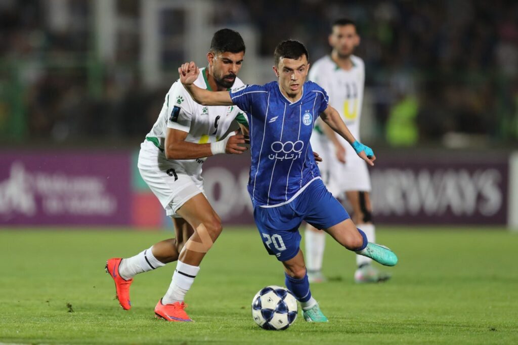 واحدهای جردن 1 _ استقلال ایران 1 / بازگشت آبی ها تکمیل نشد