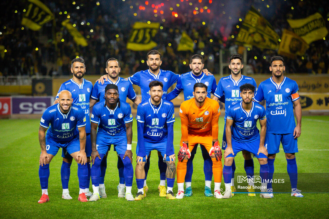 رونمایی از ترکیب استقلال خوزستان مقابل پرسپولیس