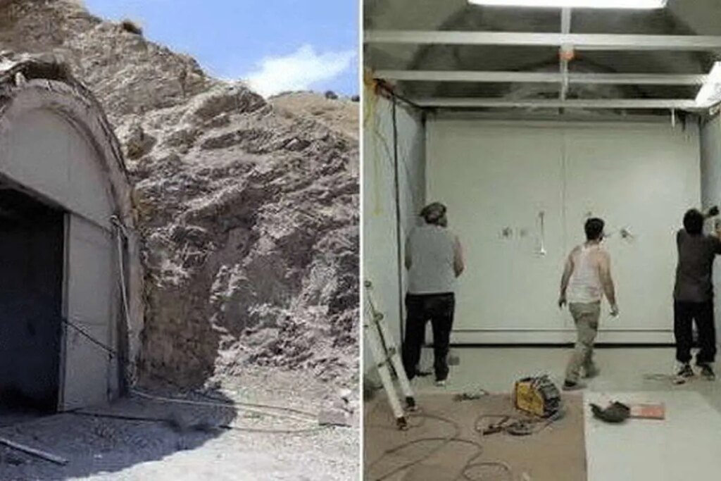 تصاویر منتشر شده از تونل های موشکی مربوط به سپاه نیست