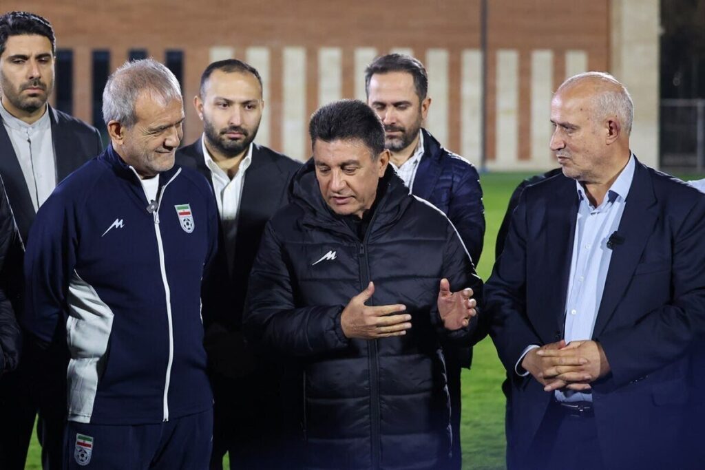 دیدار پزشکان با بازیکنان و کادر فنی تیم ملی فوتبال/رئیس جمهور موفقیت آمیز بود