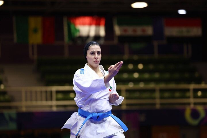 فاطمه صادقی قهرمان کاتای بازی های کشورهای اسلامی شد