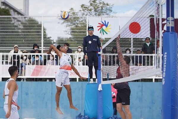 کانادا مقابل تیم والیبال ساحلی ایران شکست خورد