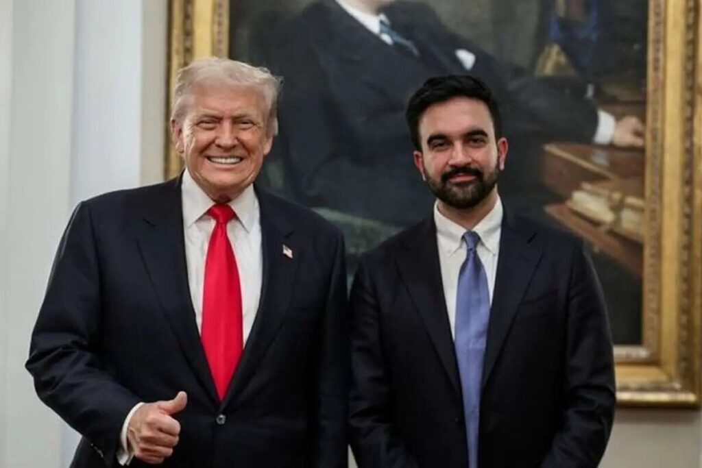 دیدار ترامپ و ممدانی درگیری سیاسی یا نمایش رسانه ای؟